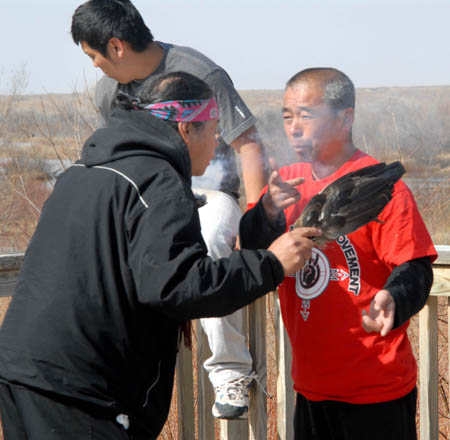 Ceremony on Pecos River