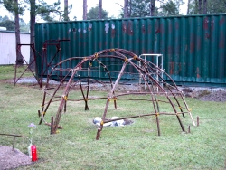 After the sweat, Raceland, Louisiana, 2006-03-26